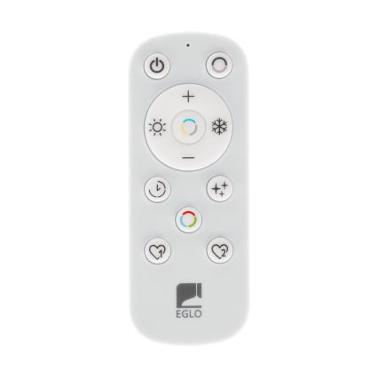 Eglo - Dimbar LED-pendellampa på vajer 2xLED/20W/230V 2700–6500K Ø 48 cm svart + fjärrkontroll