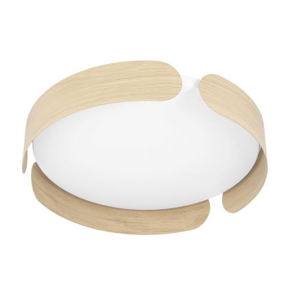 Eglo - LED-takarmatur, 20 W, 230 V, Ø 37 cm, beige