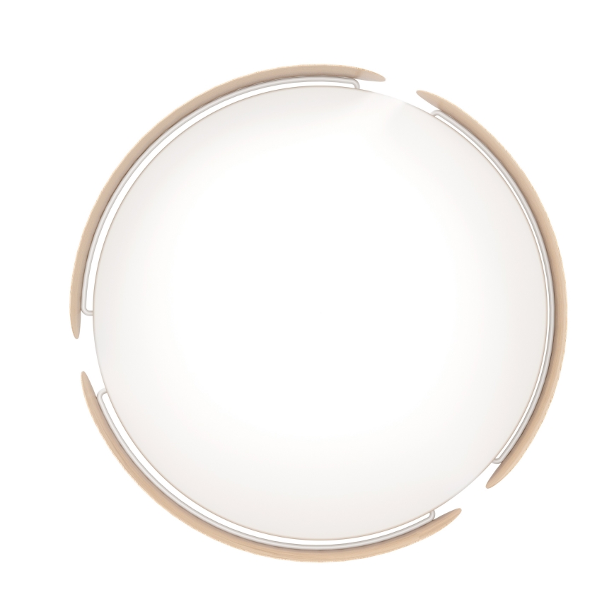 Eglo - LED-takarmatur, 20 W, 230 V, Ø 37 cm, beige