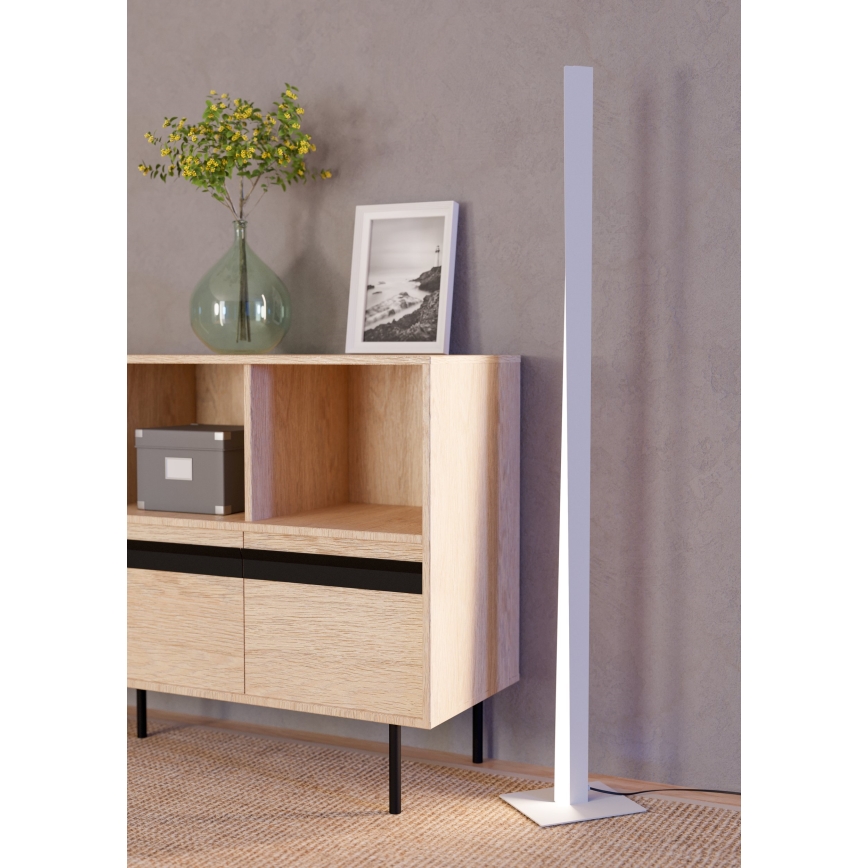 Eglo - LED RGBW dimmbar golvlampa LED/10,5W/230V + LED/15,2W 2700-6500K grå