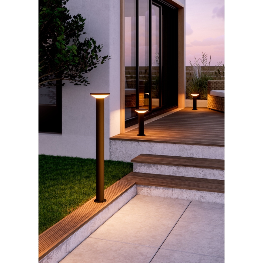 Eglo - LED-utomhuslampa LED/10W/230V 35 cm IP44 svart