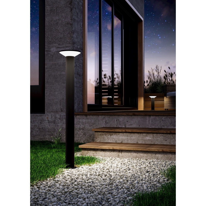 Eglo - LED-utomhuslampa LED/10W/230V 35 cm IP44 svart