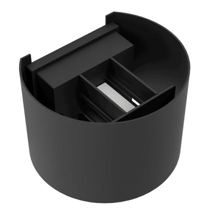 Eglo - LED-utomhusvägglampa 2xLED/2,8W/230V IP54 svart