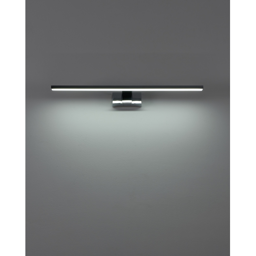 Eglo - LED-spegelbelysning för badrum LED/10W/230V 3000/4000/6500K 60 cm IP44 blank krom