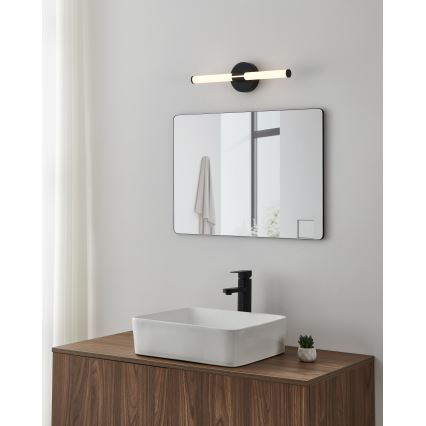 Eglo - LED Badrumsspegelbelysning LED/7,5W/230V 3000/4000/6500K 45 cm IP44 svart