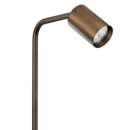 Eglo - Golvlampa 1xGU10/5W/230V, bronsfärgad