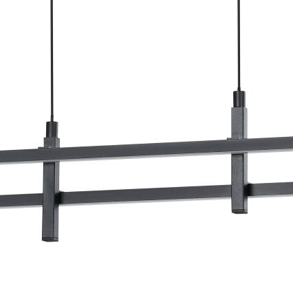 Eglo - LED-pendel på vajer LED/20W/230V svart