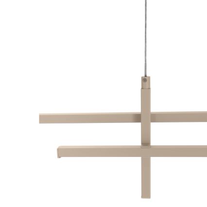Eglo - LED-pendel på vajer LED/20W/230V beige