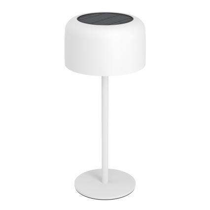 Eglo - LED solcellsuppladdningsbar bordslampa med touchfunktion LED/2,8W/3,7V 1800 mAh IP44 vit