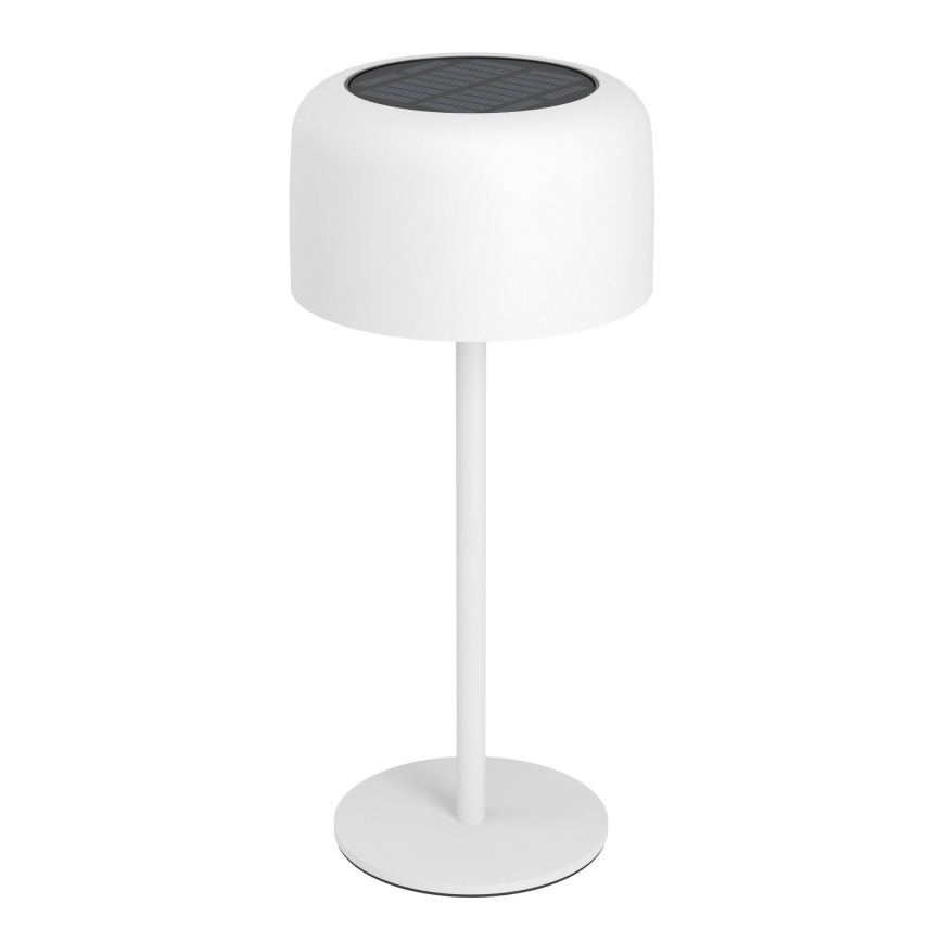 Eglo - LED solcellsuppladdningsbar bordslampa med touchfunktion LED/2,8W/3,7V 1800 mAh IP44 vit