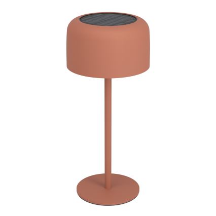 Eglo - LED solcellsuppladdningsbar bordslampa med touchfunktion LED/2,8W/3,7V 1800 mAh IP44 orange