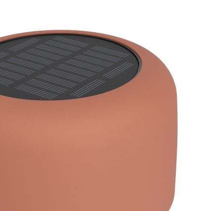 Eglo - LED solcellsuppladdningsbar bordslampa med touchfunktion LED/2,8W/3,7V 1800 mAh IP44 orange