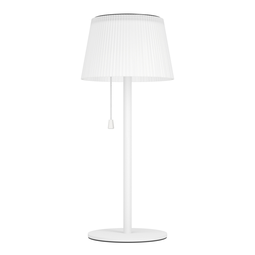 Eglo - LED solcellsuppladdningsbar bordslampa LED/2,3W/3,7V 3000/4000/6500K 1800 mAh IP44 vit