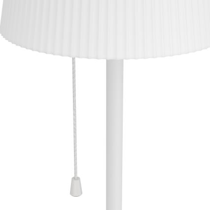 Eglo - LED solcellsuppladdningsbar golvlampa LED/2,3W/3,7V 3000/4000/6500K 1800 mAh IP44 vit