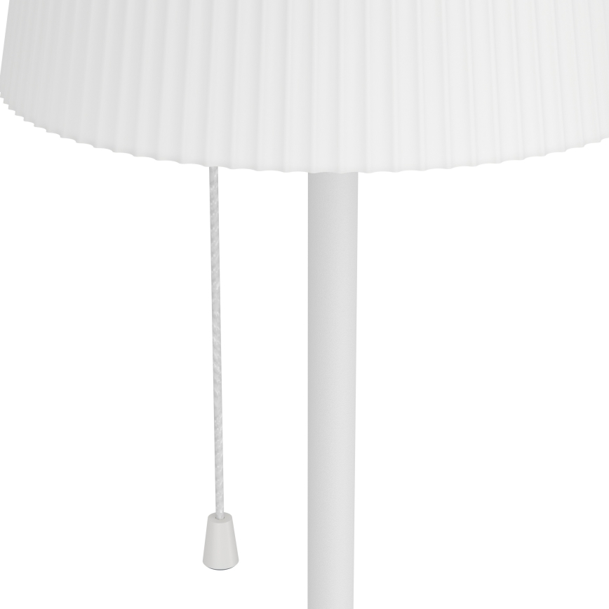 Eglo - LED solcellsuppladdningsbar golvlampa LED/2,3W/3,7V 3000/4000/6500K 1800 mAh IP44 vit