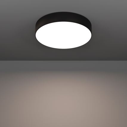 Eglo - LED RGBW dimbar taklampa LED/15W/230V 2700-6500K Ø 39 cm svart
