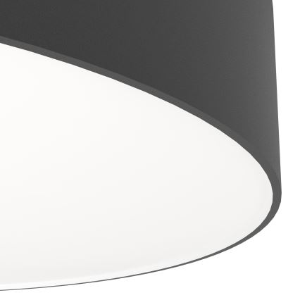 Eglo - LED RGBW dimbar taklampa LED/15W/230V 2700-6500K Ø 39 cm svart