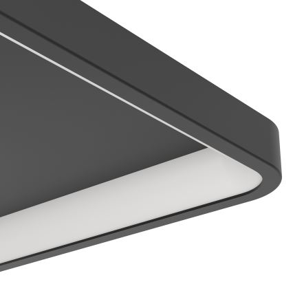 Eglo - LED RGBW dimbar takarmatur LED/20W/230V 2700-6500K 35x35 cm svart