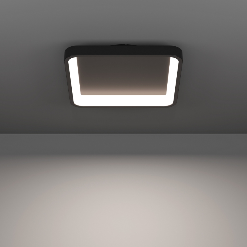Eglo - LED RGBW dimbar takarmatur LED/20W/230V 2700-6500K 35x35 cm svart