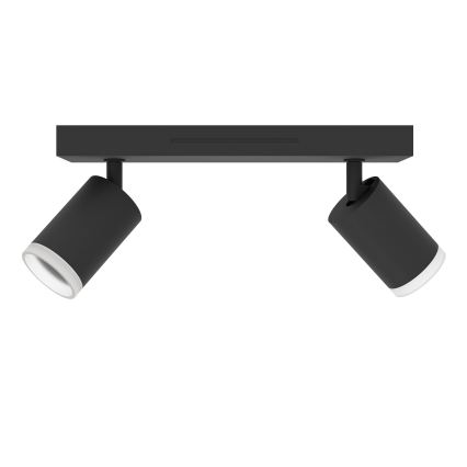 Eglo - LED RGBW Dimbart spotarmatur 2xLED/3,7W/230V 2700-6500K svart