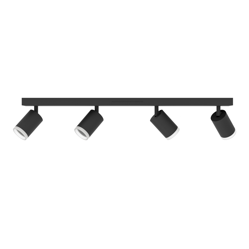 Eglo - LED RGBW dimbar spotlight 4xLED/3,7W/230V 2700-6500K svart