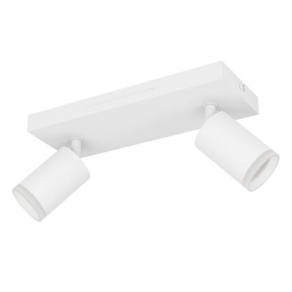 Eglo - LED RGBW dimmbar infälld spotlampa 2xLED/3,7W/230V 2700-6500K vit
