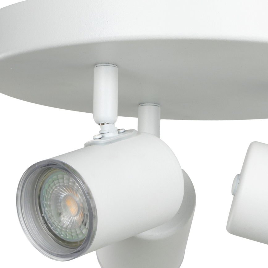 Eglo - Badrumsspot 3xGU10/5W/230V Ø 25 cm IP44 vit
