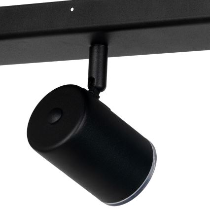 Eglo - Badrumsspotlight 3xGU10/5W/230V IP44 svart