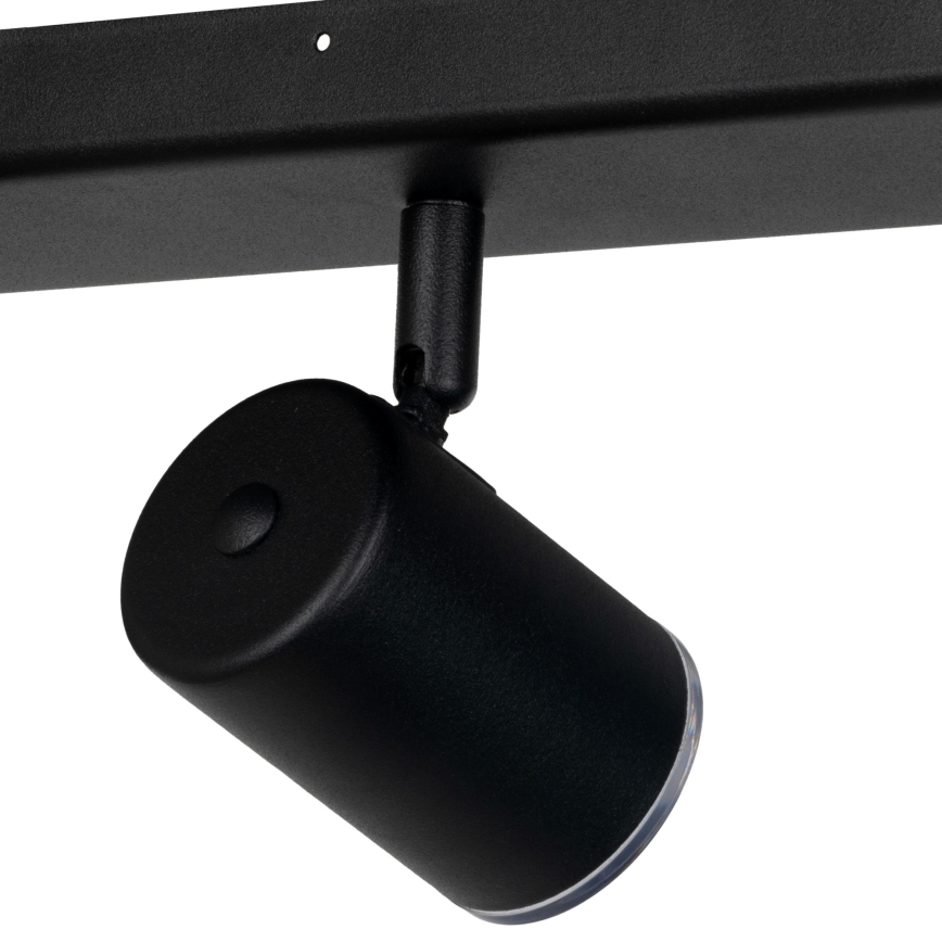 Eglo - Badrumsspotlight 3xGU10/5W/230V IP44 svart