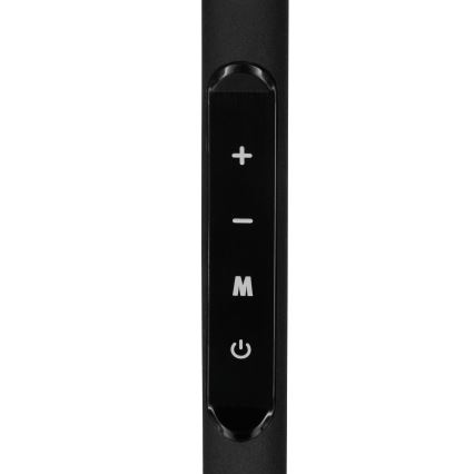 Eglo - LED dimbar golvlampa 2xLED/8,8W/230V svart