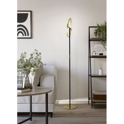 Eglo - dimbar LED-golvlampa 2xLED/8,8W/230V guld/svart