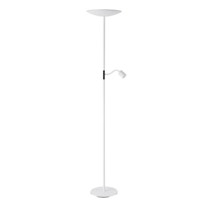 Eglo - dimbar LED-golvlampa LED/26,5W/230V + LED/4W vit