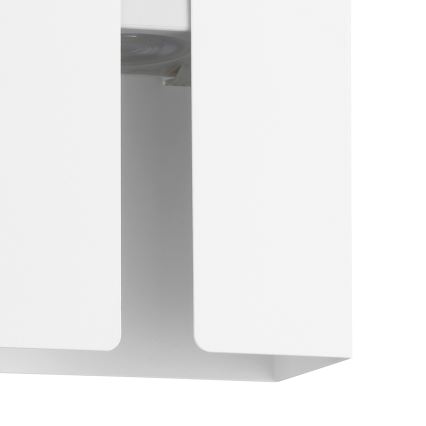 Eglo - LED utomhusvägglampa 2xLED/4W/230V 2700/4000/6000K. IP44 vit