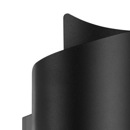 Eglo - LED utomhusvägglampa 2xLED/4W/230V 2700/4000/6000K IP44 svart