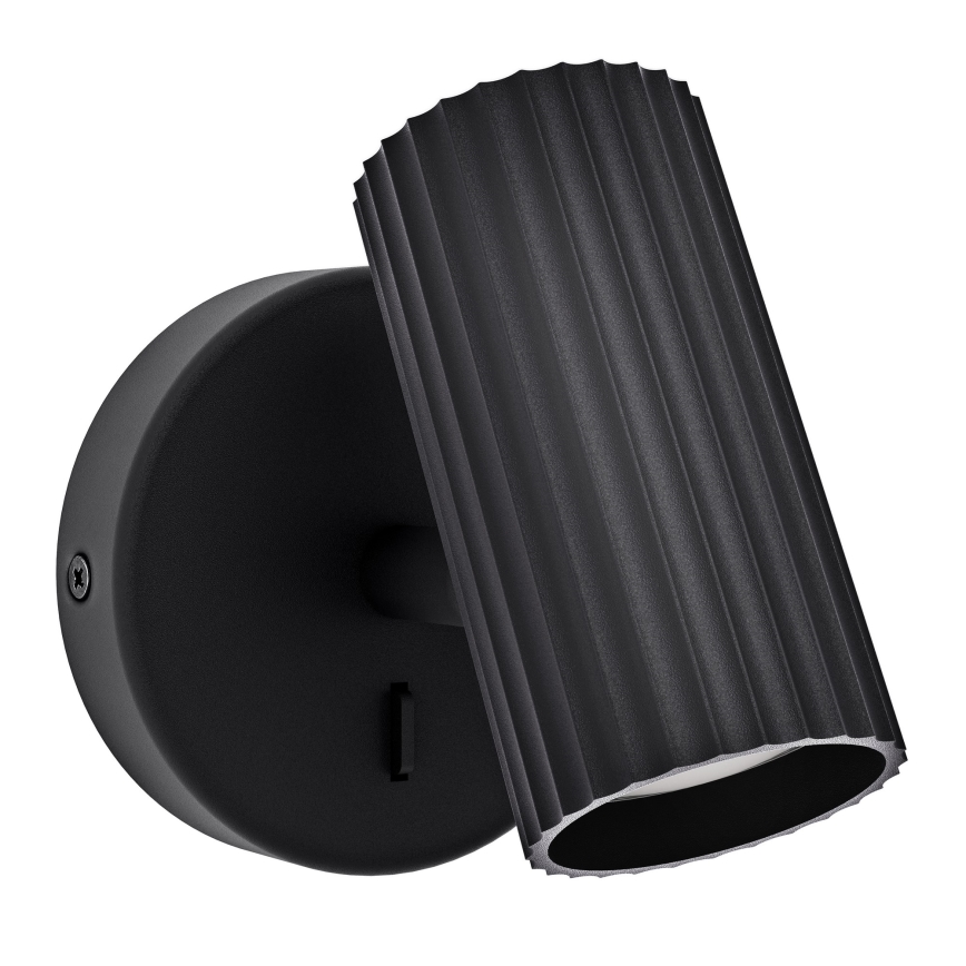 Eglo - Väggspotlight 1xGU10/5W/230V svart