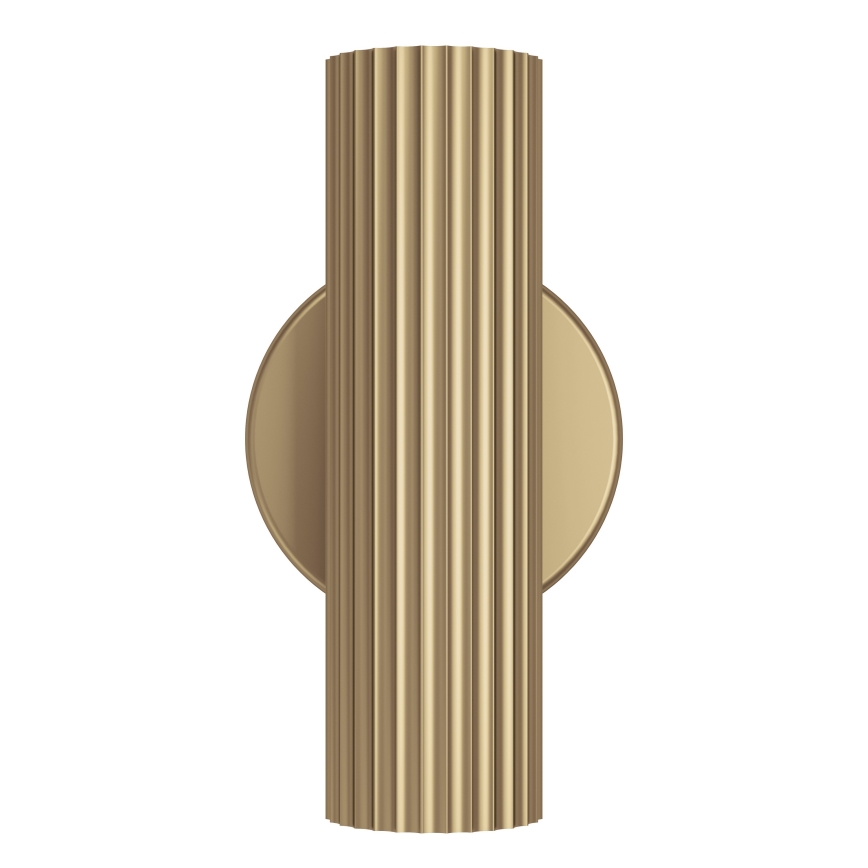 Eglo - Vägglampa 2xGU10/5W/230V guldfärgad