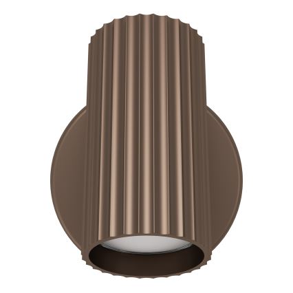 Eglo - Väggspotlight 1xGU10/5W/230V brun