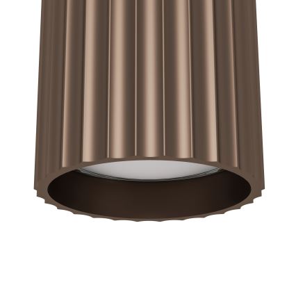 Eglo - Väggspotlight 1xGU10/5W/230V brun