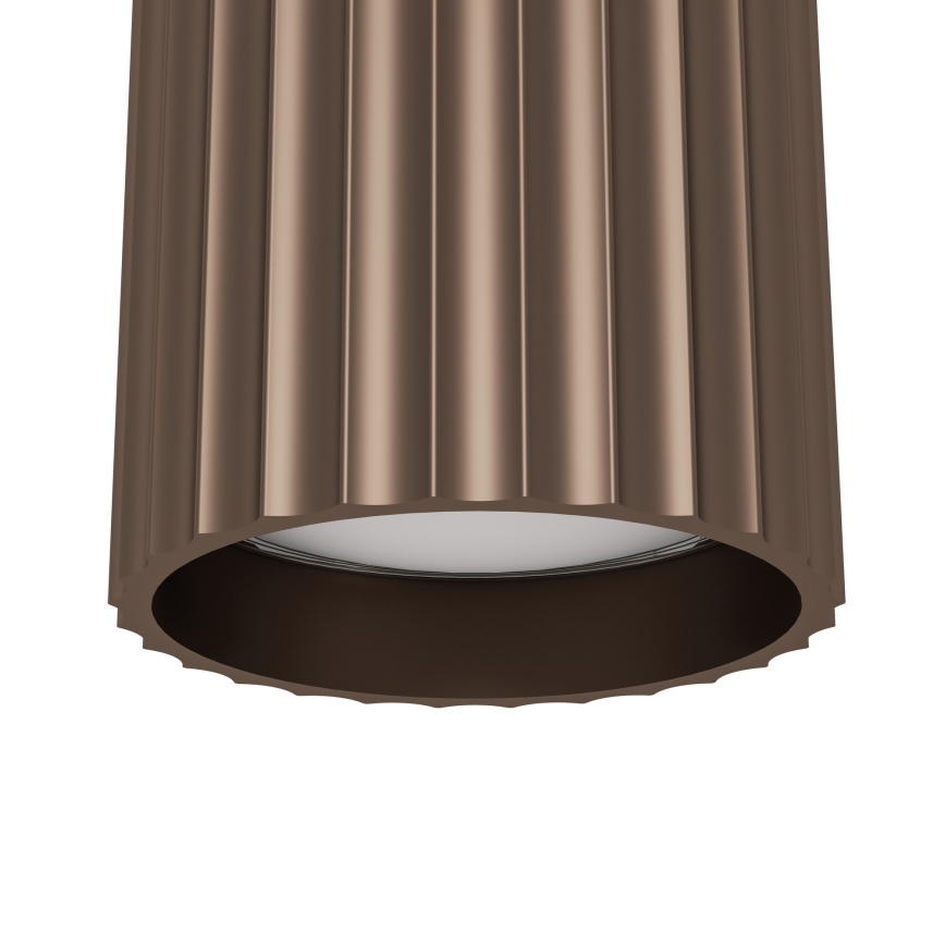 Eglo - Väggspotlight 1xGU10/5W/230V brun