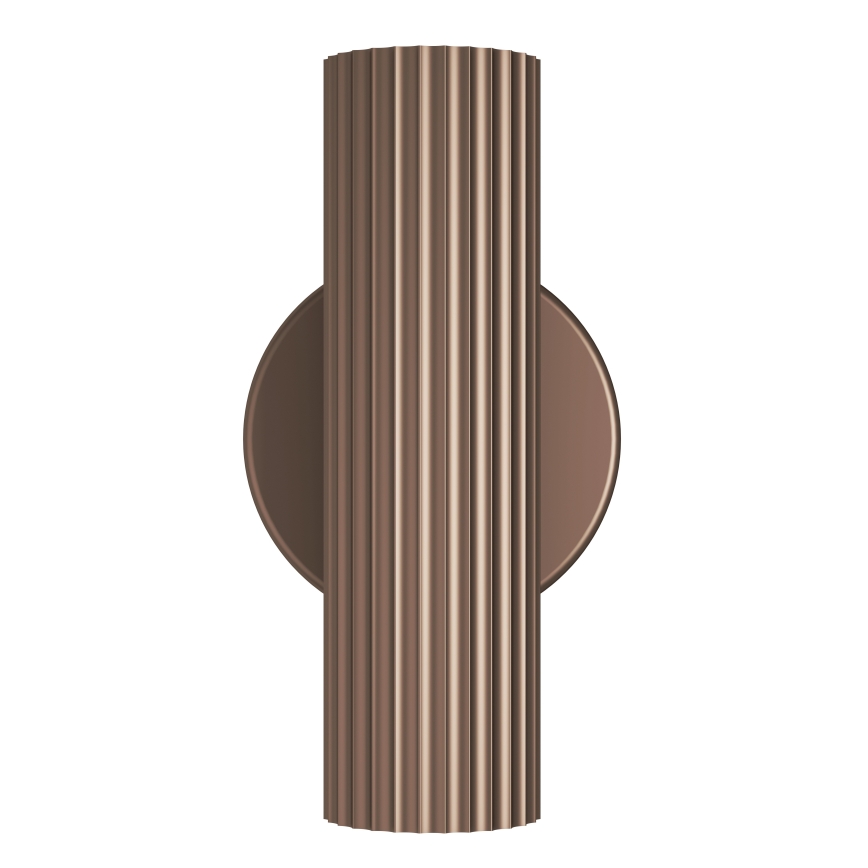 Eglo - Vägglampa 2xGU10/5W/230V brun