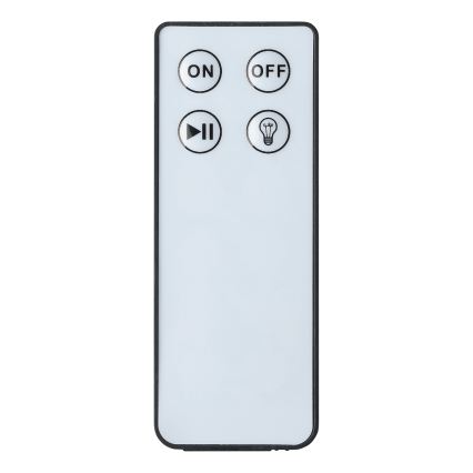 Eglo - 3-pack LED RGB utomhuslampor LED/1W/230V IP44 svart + fjärrkontroll