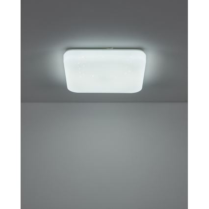 Eglo - LED taklampa för badrum LED/18W/230V 3000/4000/6000K 33x33 cm IP44