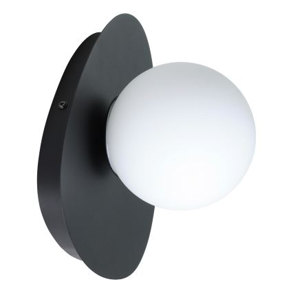 Eglo - LED badrumsvägglampa 1xG9/4,2W/230V IP44 svart