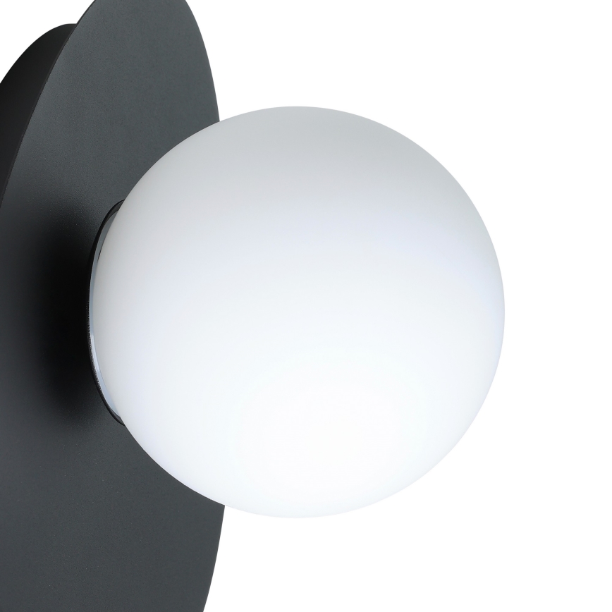 Eglo - LED badrumsvägglampa 1xG9/4,2W/230V IP44 svart