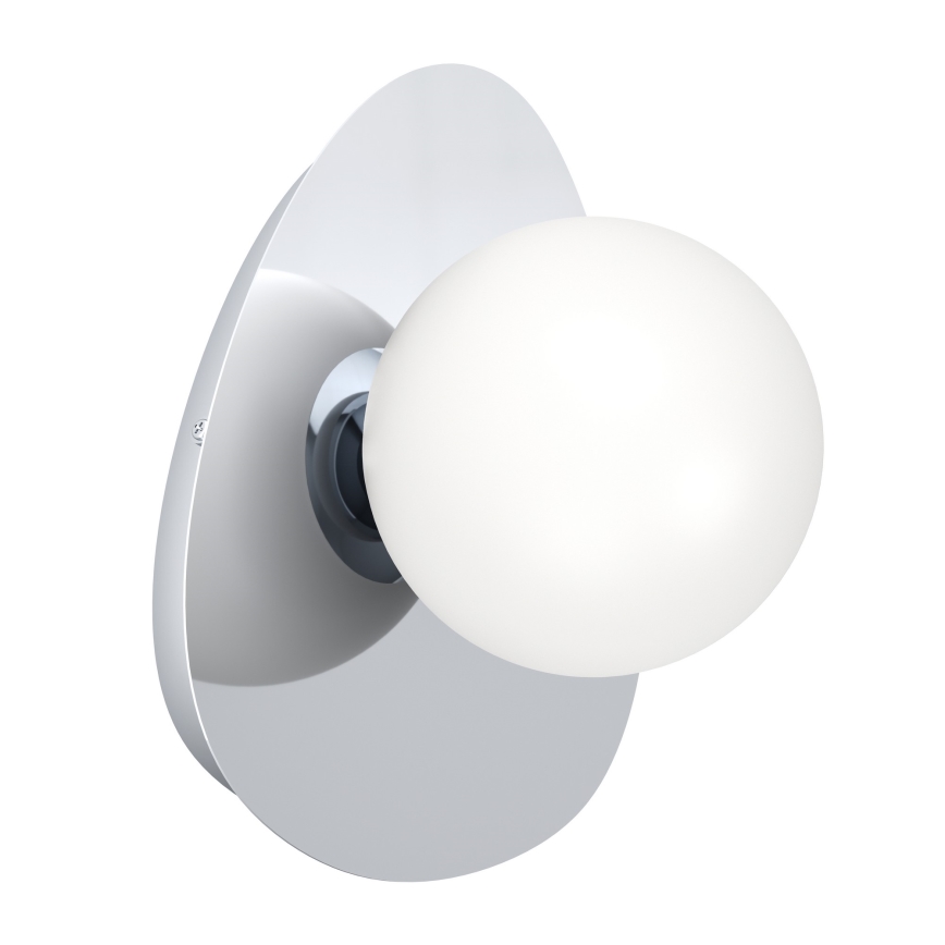 Eglo - LED vägglampa för badrum 1xG9/4,2W/230V IP44 blank krom