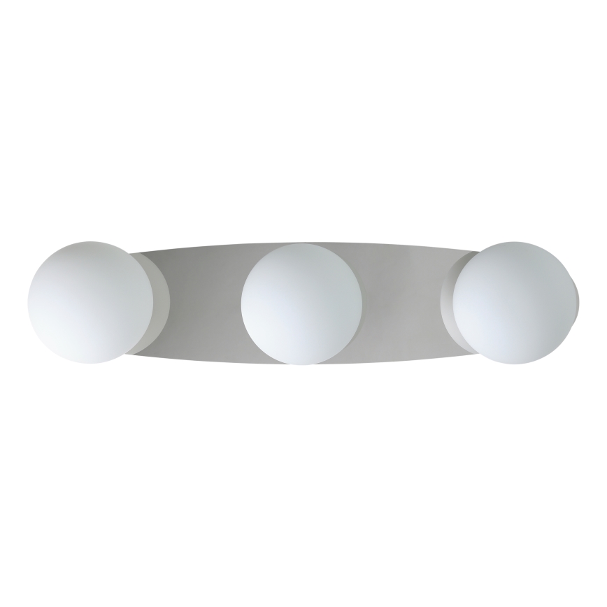 Eglo - LED takarmatur för badrum 3xG9/4,2W/230V IP44 blank krom
