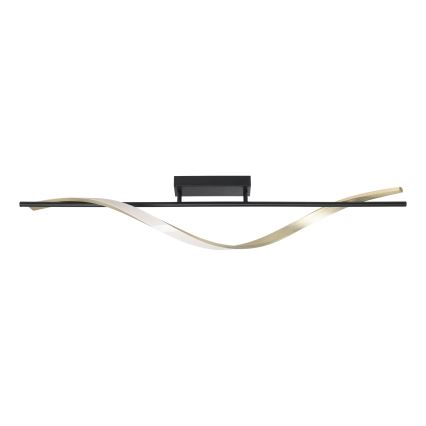 Eglo - LED taklampa LED/20W/230V 2700/4000/6500K svart/guld