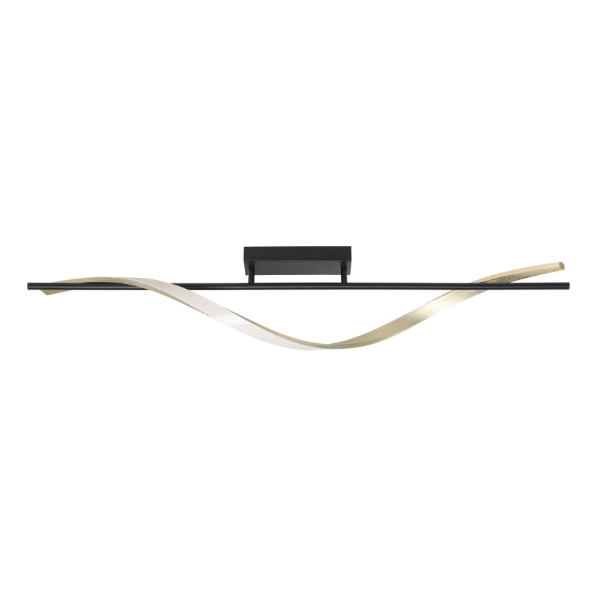 Eglo - LED taklampa LED/20W/230V 2700/4000/6500K svart/guld