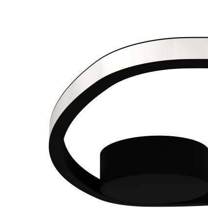 Eglo - LED-taklampa LED/9,7W/230V 2700/4000/6500K Ø 37,5 cm svart