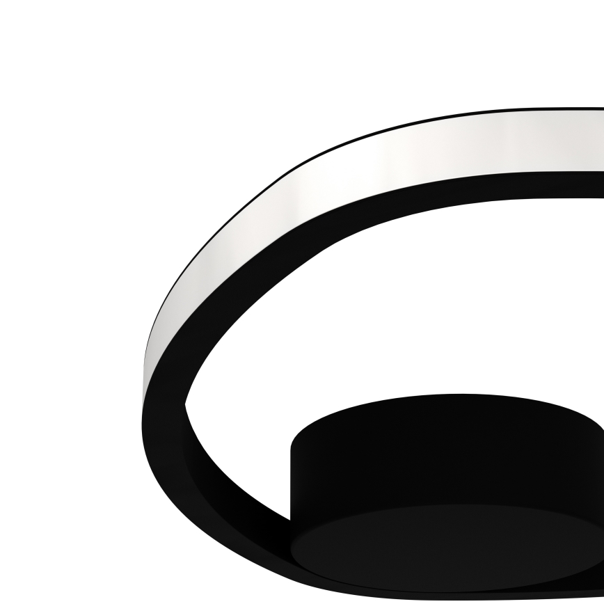 Eglo - LED-taklampa LED/9,7W/230V 2700/4000/6500K Ø 37,5 cm svart